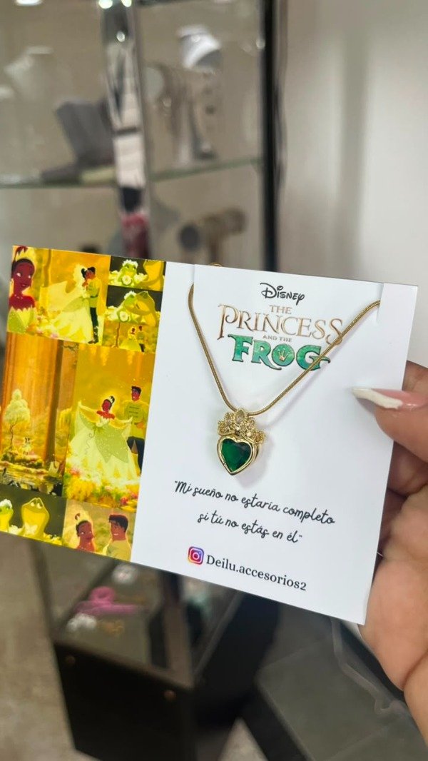 Producto - Collar Princesa y el sapo gold II - 1
