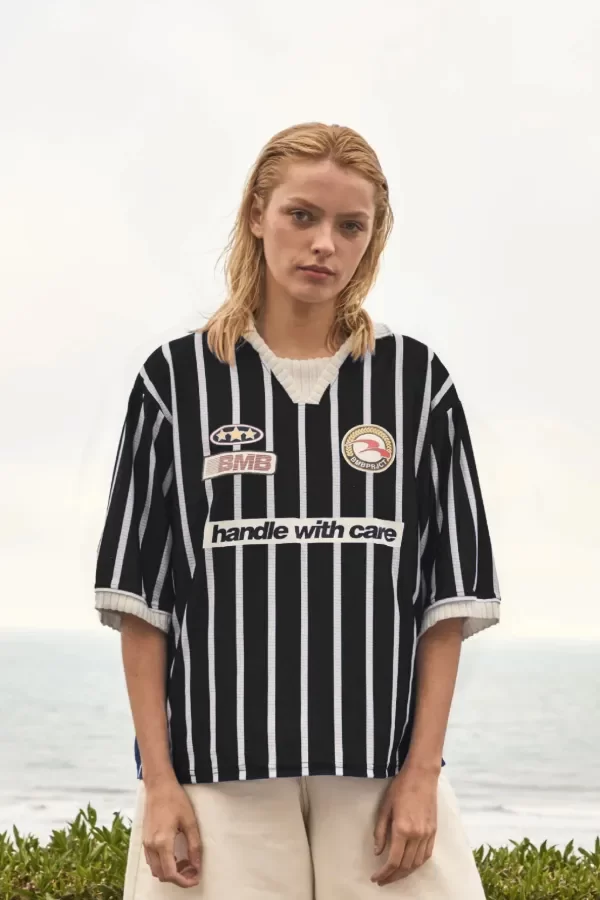 Producto - CAMISETA STRIPES NEGRA - BMBPRJCT - 10
