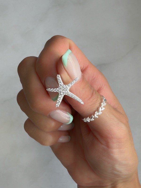 Producto - Dije Estrella de Mar Cúbic