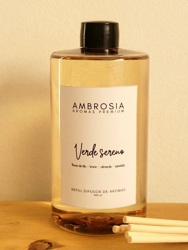 Producto - Refill de difusor 400 ml - Verde Sereno