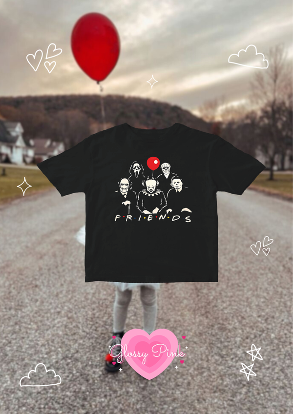 Baby Tee Friends Halloween - DTF