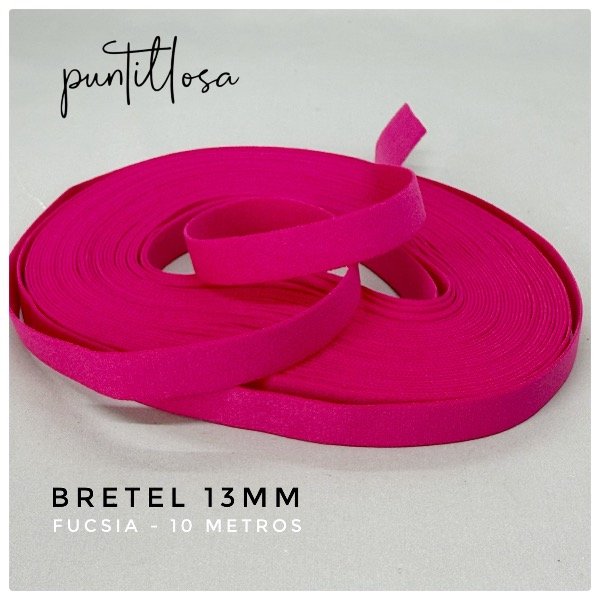 Producto - Bretel 13mm FUCSIA - 10 metros