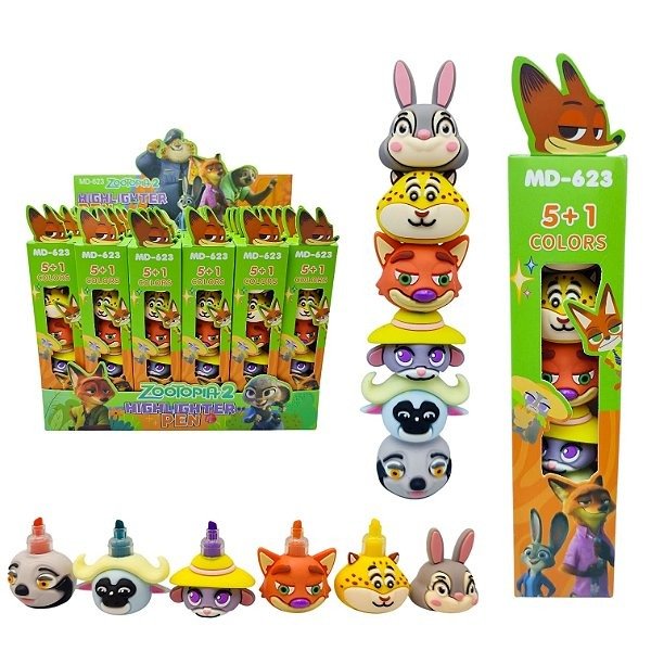Producto - RESALTADORES INTERCAMBIABLES ZOOTOPIA 2