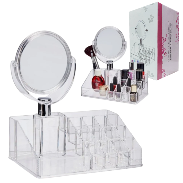 Producto - Organizador de Cosmeticos Con Espejo