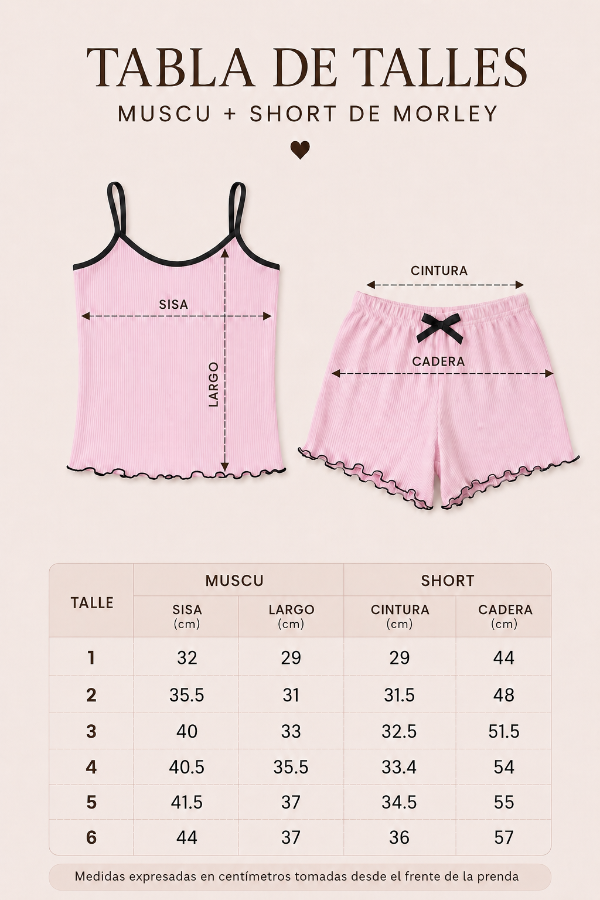 Producto - Pijama liso morley [MUSCU+SHORT] - 4