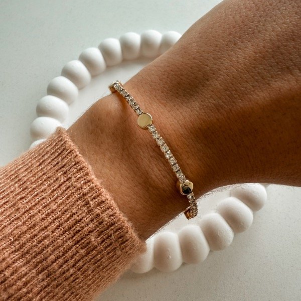 Producto - Pulsera con círculos brish - Fantasia