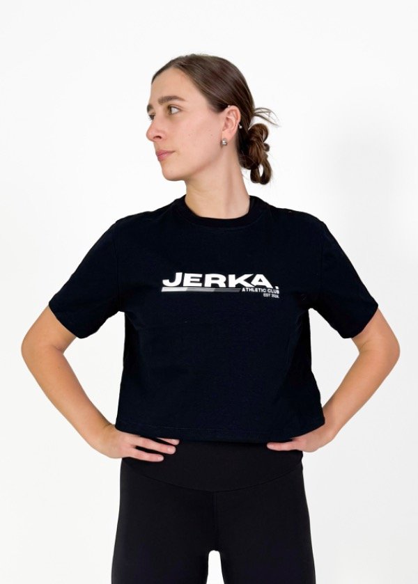 Producto - Remera crop ATHLETIC CLUB NEGRO