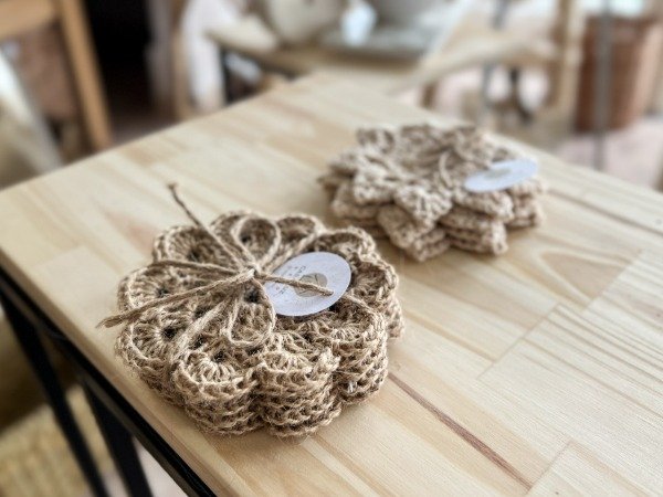 Producto - POSA VASO CROCHET