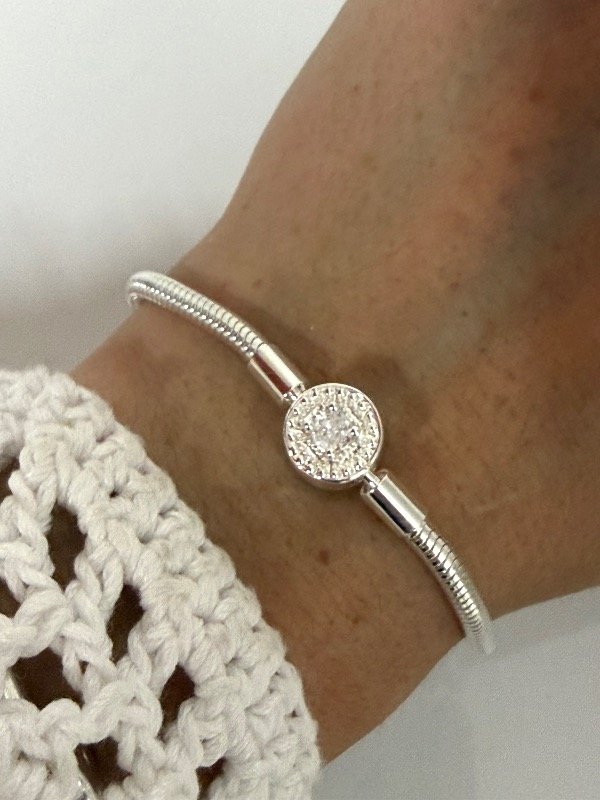 Producto - PB1280 Pulsera pandora cierre circular con cubik y micropave