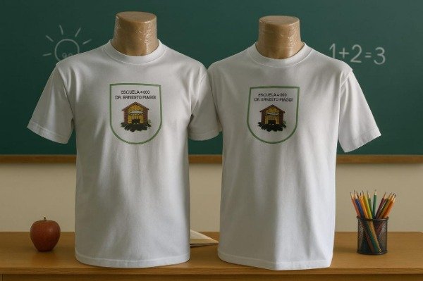 Producto - REMERA DE ALGODON M/CORTA  ESC. PIAGGI