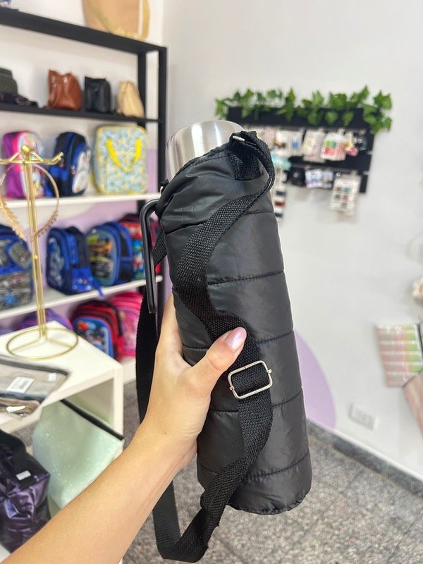 Producto - Porta termo puffer negro - 2
