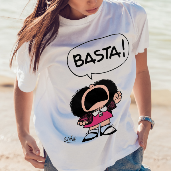 Producto - Remera Mafalda Basta