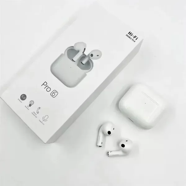 Producto - Auriculares inalambricos Pro 6 NEGRO