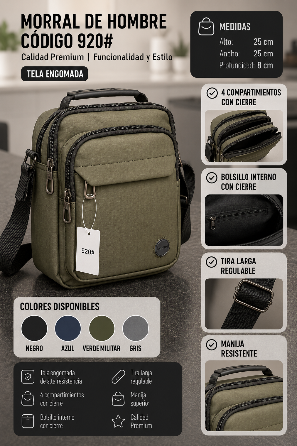 Producto - Morral de hombre - 4