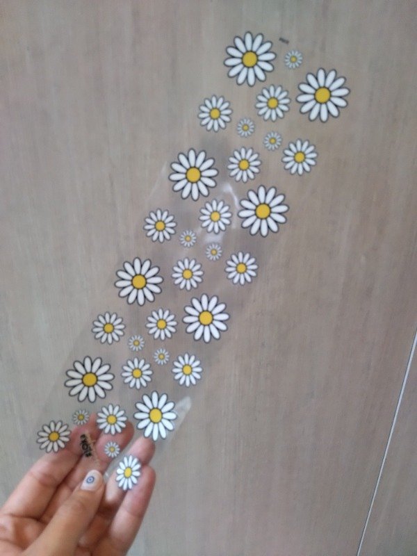 Producto - UV Tiras 8x28cm Margaritas #7