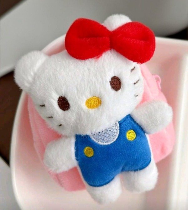 Producto - Llavero Monedero Hello Kitty de Peluche