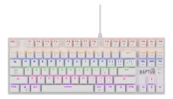 Producto - Teclado Mecanico Raptor 80 Fireclaw Swiches RED