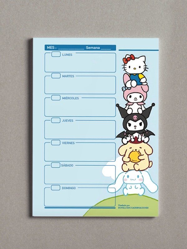 Producto - SEMANA A LA VISTA - SANRIO 1