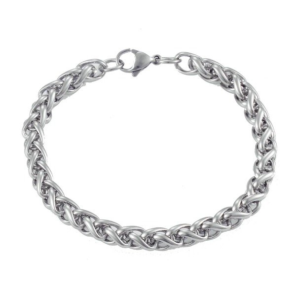 Producto - Pulsera ESPIGA XL grande PLATEADA
