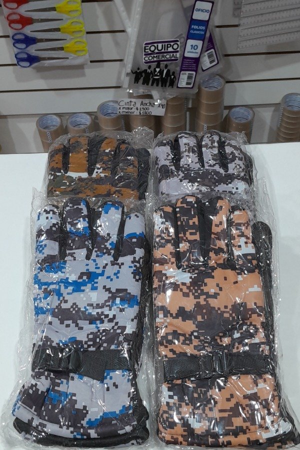 Producto - GUANTE DE MOTO CAMUFLADA