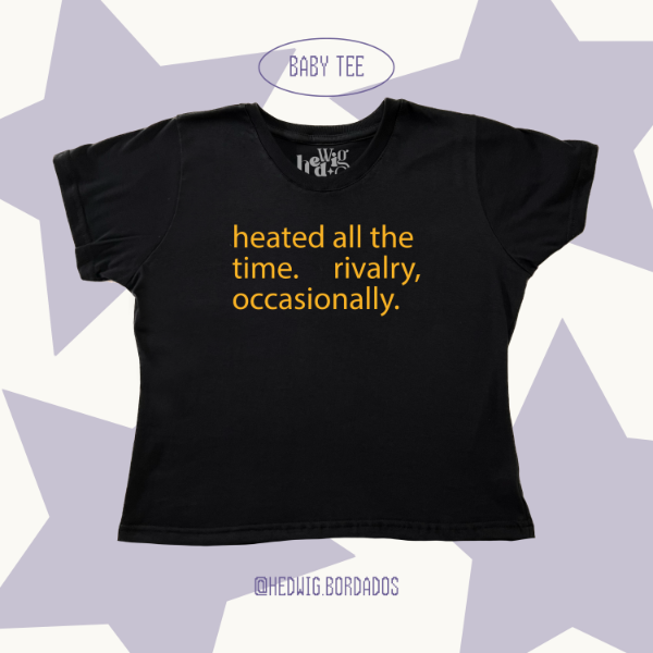 Producto - Baby Tee "Heated All The Time Rivalry Occasionally HEATED RIVALRY"