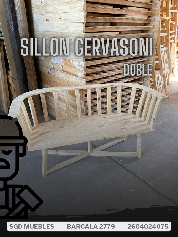 Producto - SILLON GERVASONI DOBLE