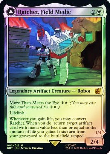 Producto - Ratchet, Field Medic // Ratchet, Rescue Racer (Foil)