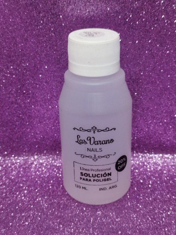 Producto - Solucion P/polygel 120ml Las Varano
