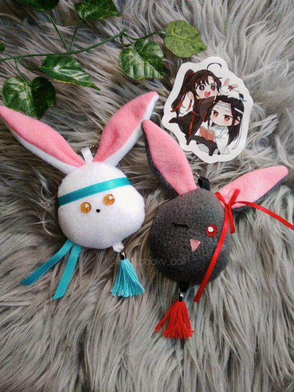 Producto - Trinkets Danmei (Xie Liam / Lan Zhan) - Marca The Spooky Doll