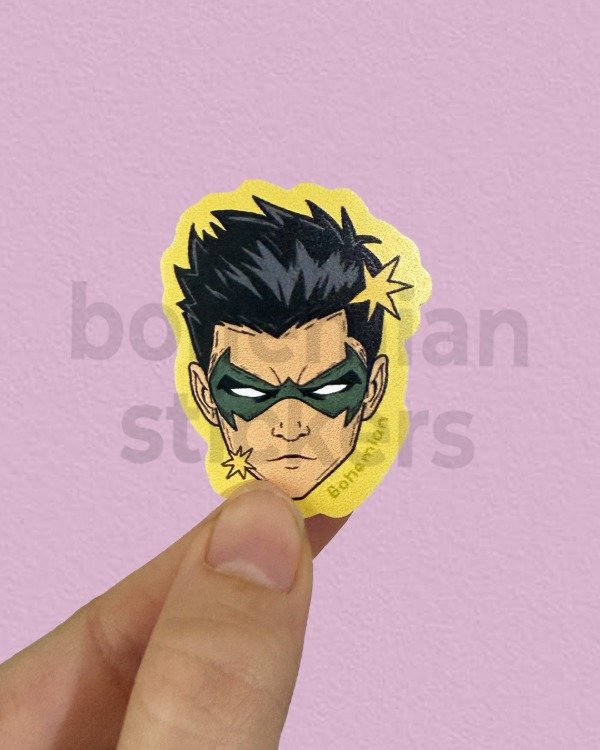 Producto - DAMIAN WAYNE ROBIN - Sticker Individual de Batman / Batfamily / DC