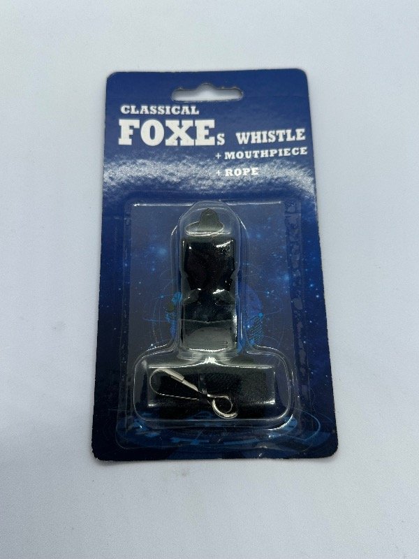 Producto - Silbato de Árbitro Foxes + Correa