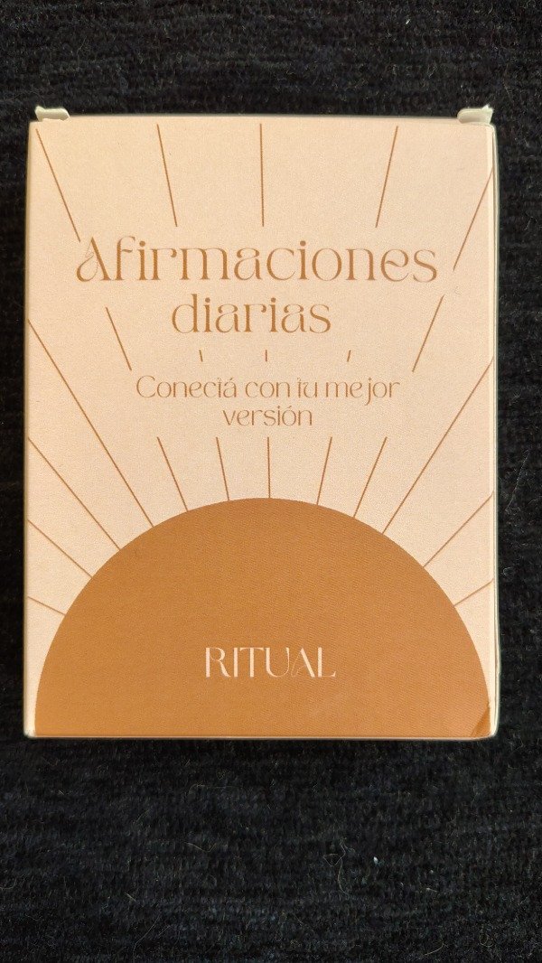 Producto - Afirmaciones diarias - Ritual