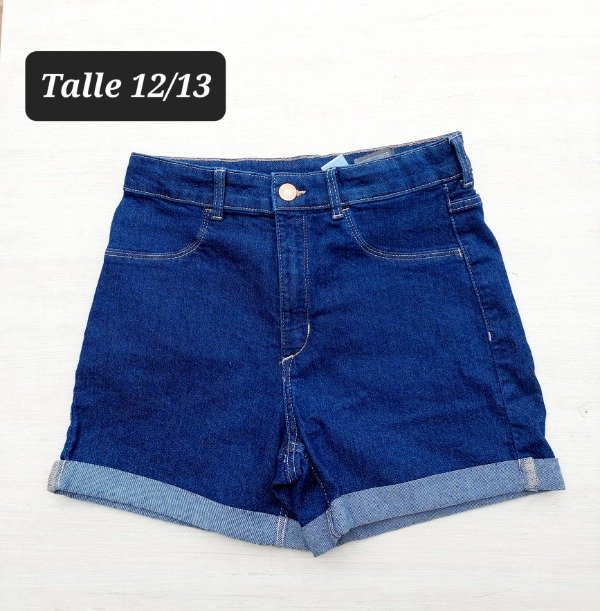 Short jean HyM talle 12/13 azul