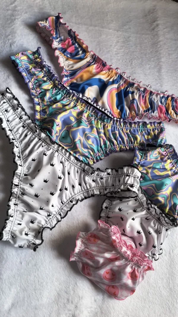 Producto - BOMBACHA LESS FRU FRU ESTAMPADA - ELOISE X3 - 3