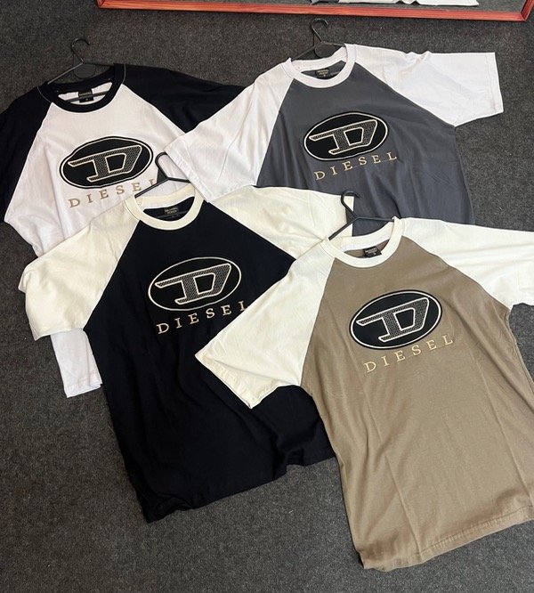 Producto - Remera diesel logo bordado