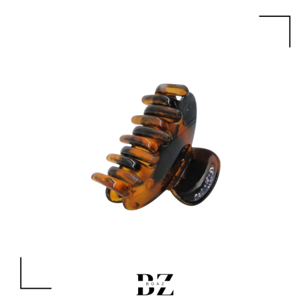 Producto - SET DE 1 BROCHE Y 4 COLITAS EN CARD COLOR CAREY - 2013-6