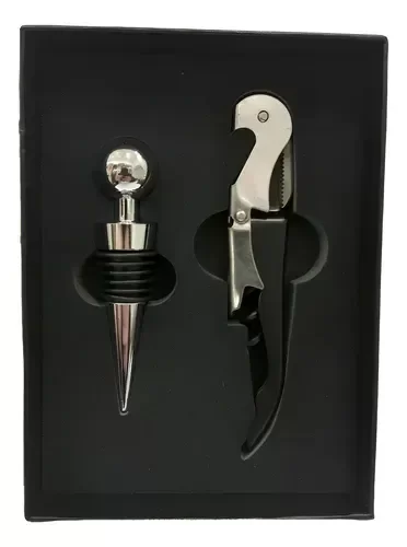 Producto - Set de vino 2 piezas en caja