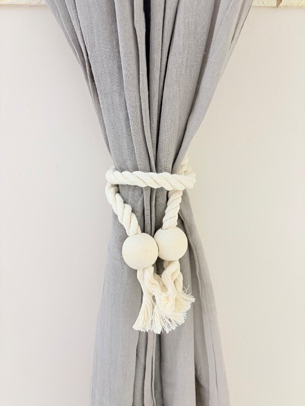 Producto - Sujeta cortinas de cordón con imán set x 2