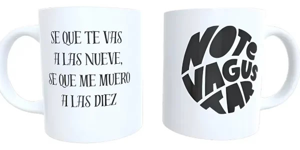 Producto - Taza - No te va gustar frase 1
