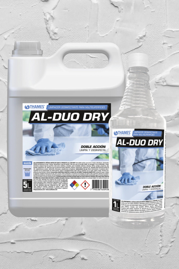 Producto - Limpiador Desinfectante Al-duo dry
