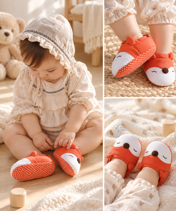 Producto - Pantuflas Zorritos - 2