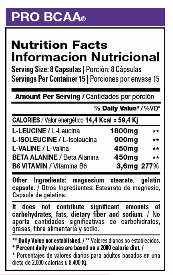 Producto - Hydro Bcaa Pro 4:1:1 360 Gr Xtrenght Aminoacido Ramificado Energizante Sin Tacc - 2