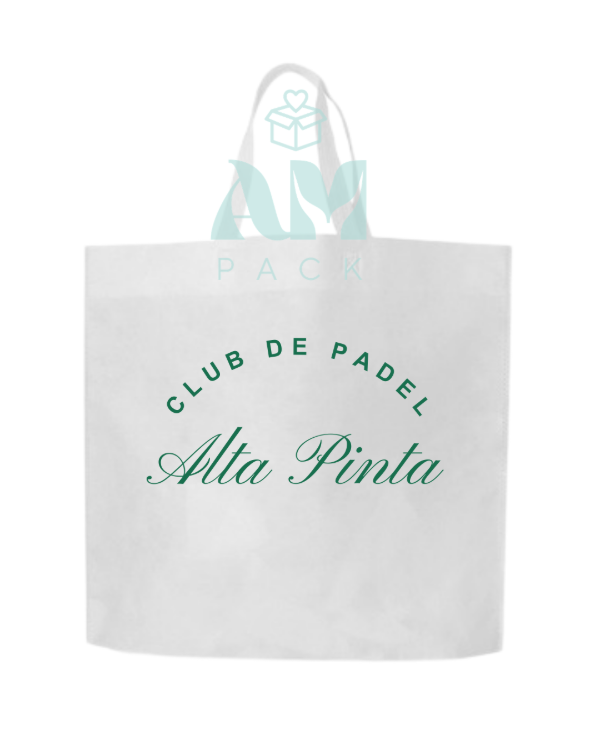 Producto - Bolsa friselina  personalizada 45x40 full color