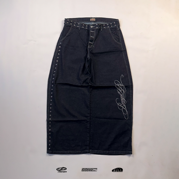 Producto - JEANS BAGGY AZUL TACH