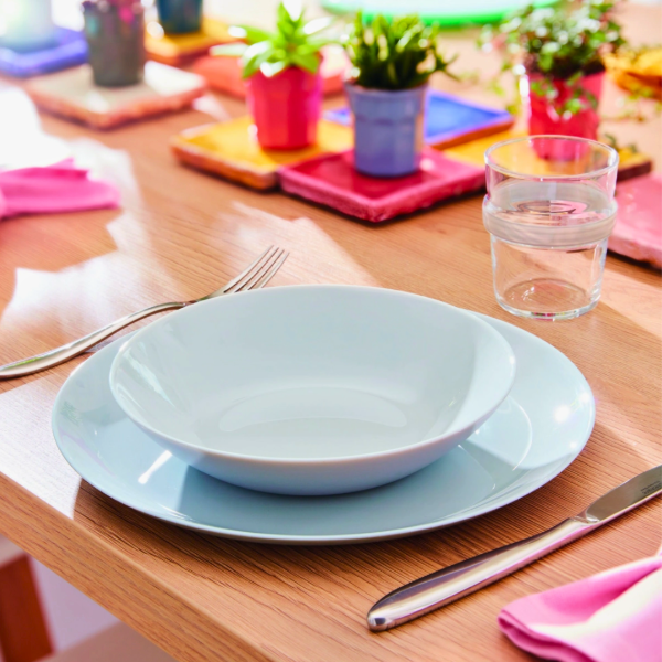 Producto - Platos Diwali Luminarc blanco Playo/Hondo o Postre