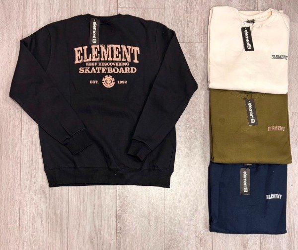 Buzo cuello redondo calidad queen ELEMENT(Pack x 10)