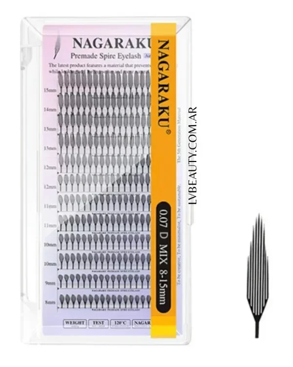 Producto - Pestañas Nagaraku espigas
