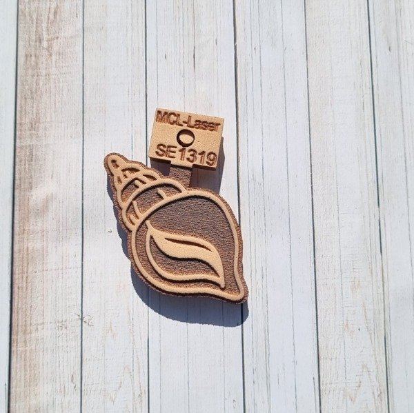 Producto - Se 1319 de 8cm Sello Marino  Caracol