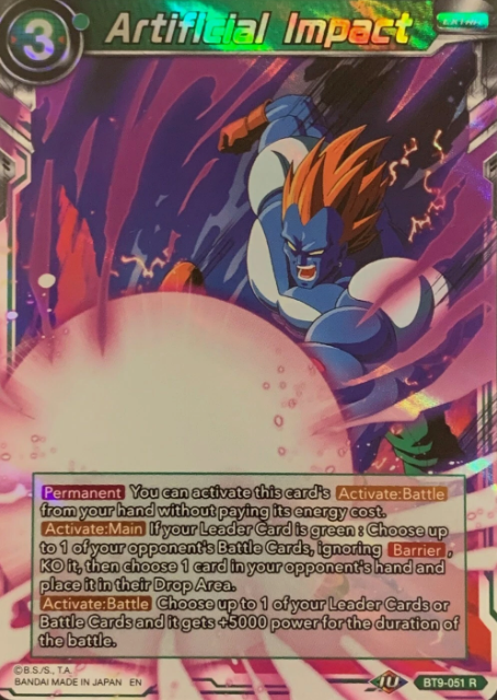 Producto - BT9-051 Artificial Impact FOIL - UNIVERSAL ONSLAUGHT