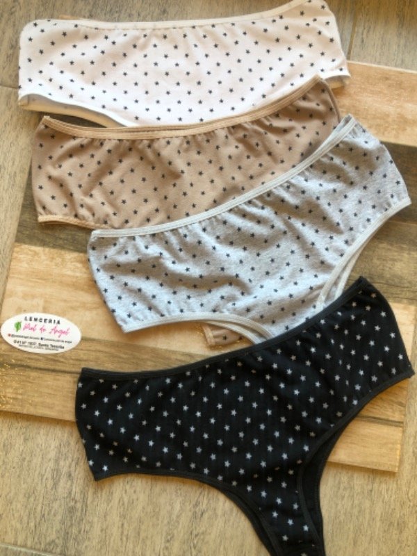 Producto - pack x 2 Culote les estampados xxl
